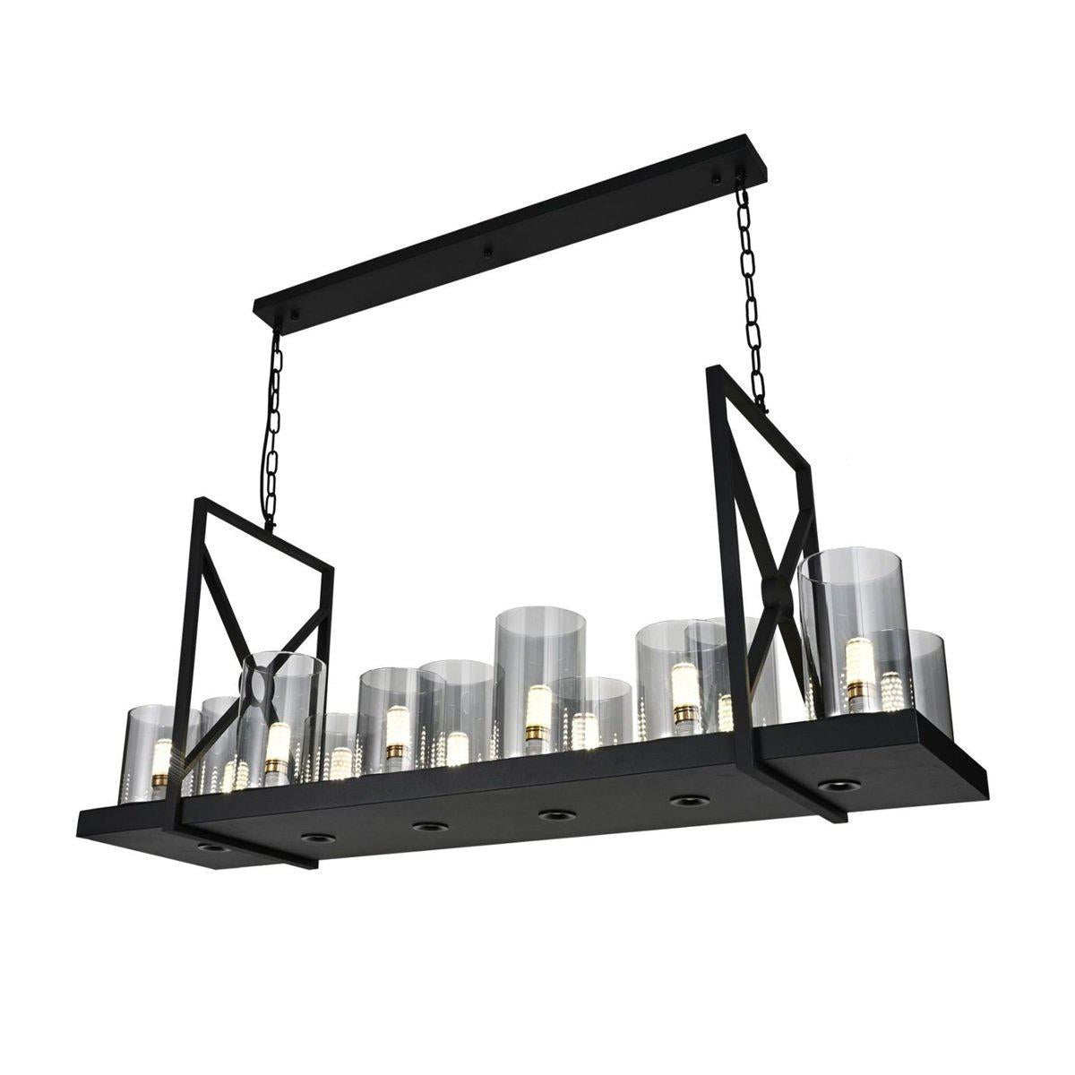 Plafondlamp Xelora Zwart
