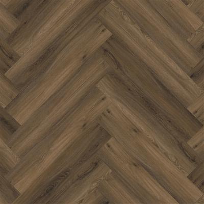 YUP herringbone click SRC warm brown