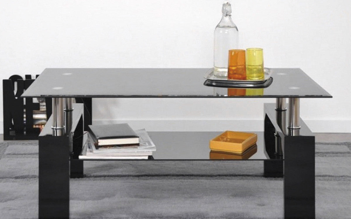 Salontafel zira Hoogglans zwart