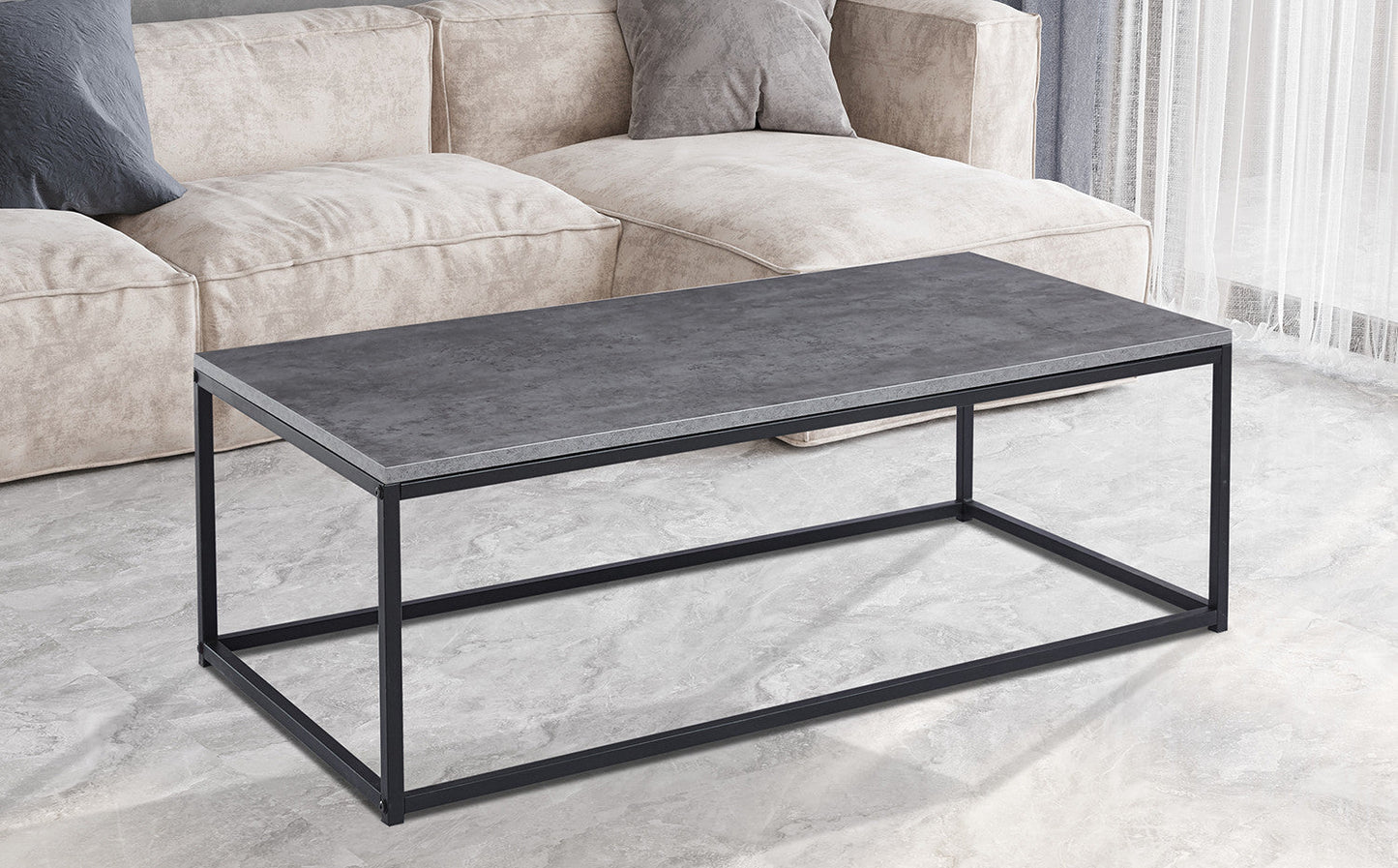 Salontafel yara Decor Steen Grijs