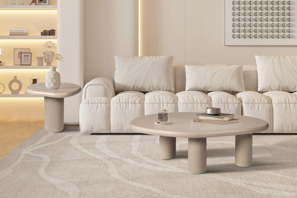 Salontafel rivaro 58 cm Cement Beige