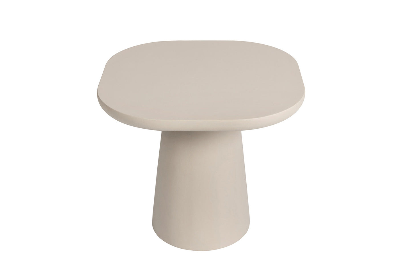 Salontafel rivaro 55 cm Ovaal Cement Beige