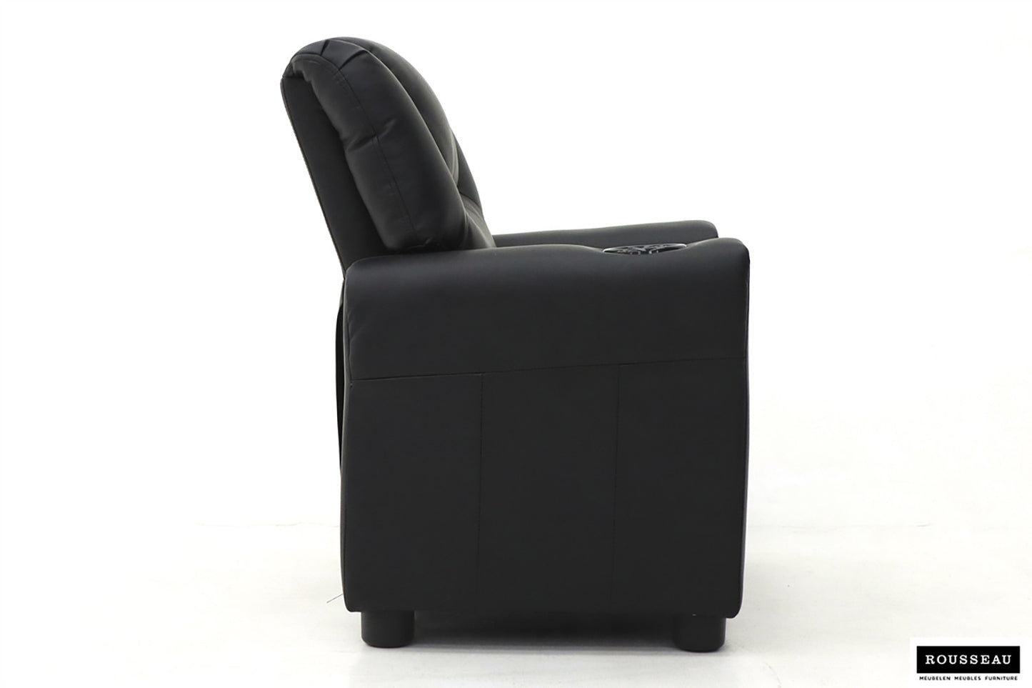 Mini-Relax axel manueel verstelbaar PU Zwart