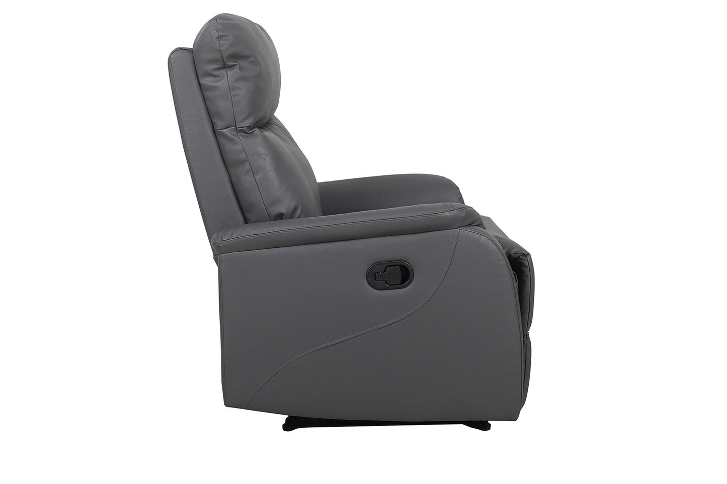 Relax lou manueel verstelbaar PU Grijs