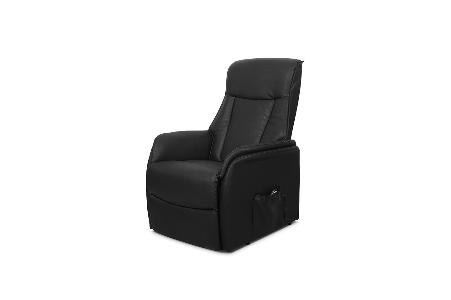 Elektrische Relax met lift forge PU Zwart