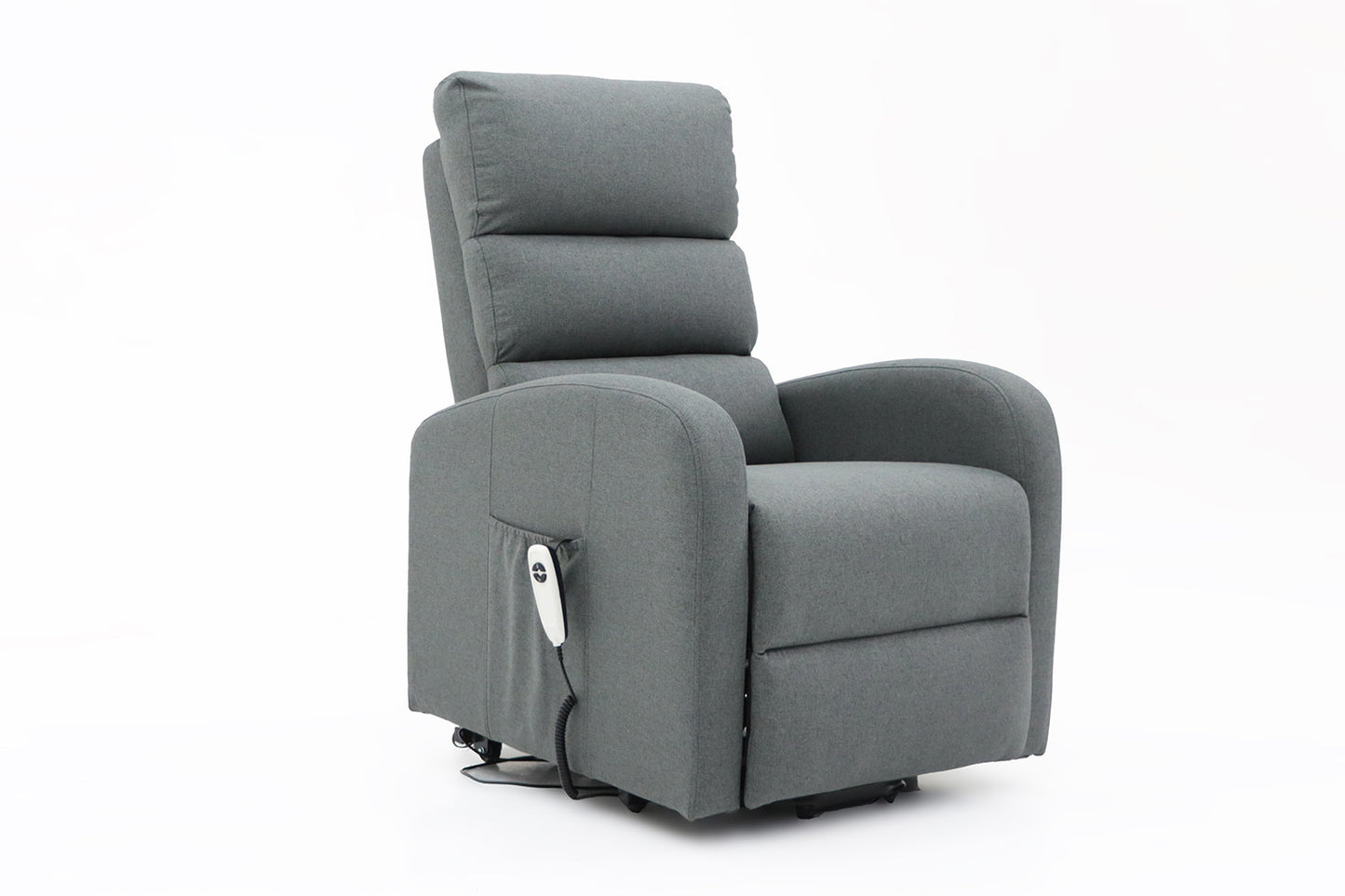 Electrische relax met lift onyx Stof Donkergrijs