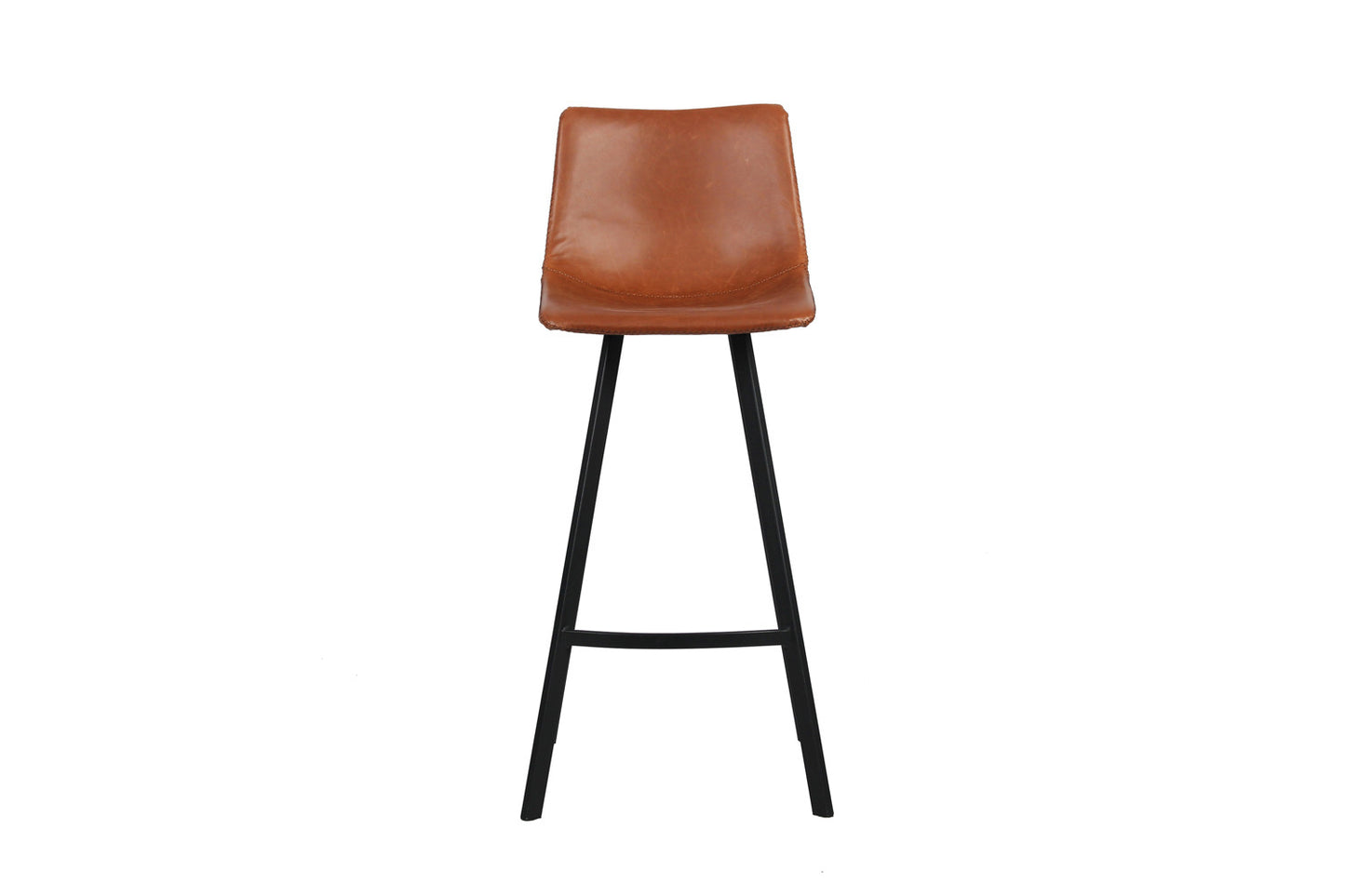 Barstoel crystalia PU Cognac