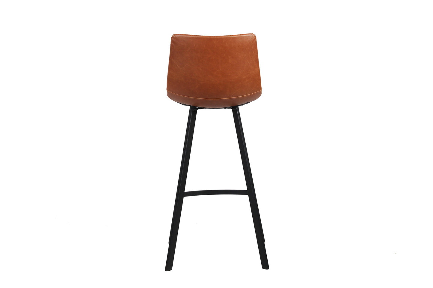 Barstoel crystalia PU Cognac