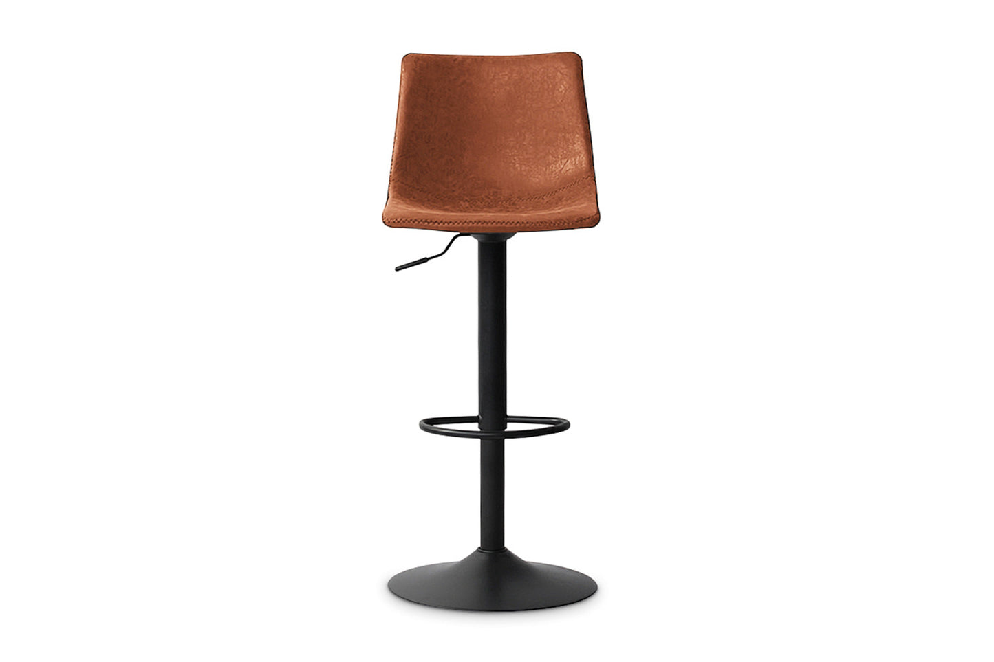 Barstoel blends PU Cognac