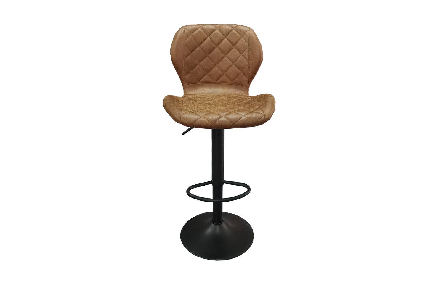 Barstoel devites PU Ote Topper 02 Cognac