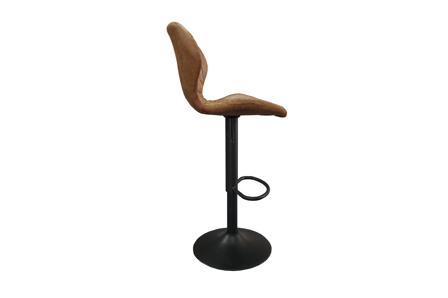 Barstoel devites PU Ote Topper 02 Cognac