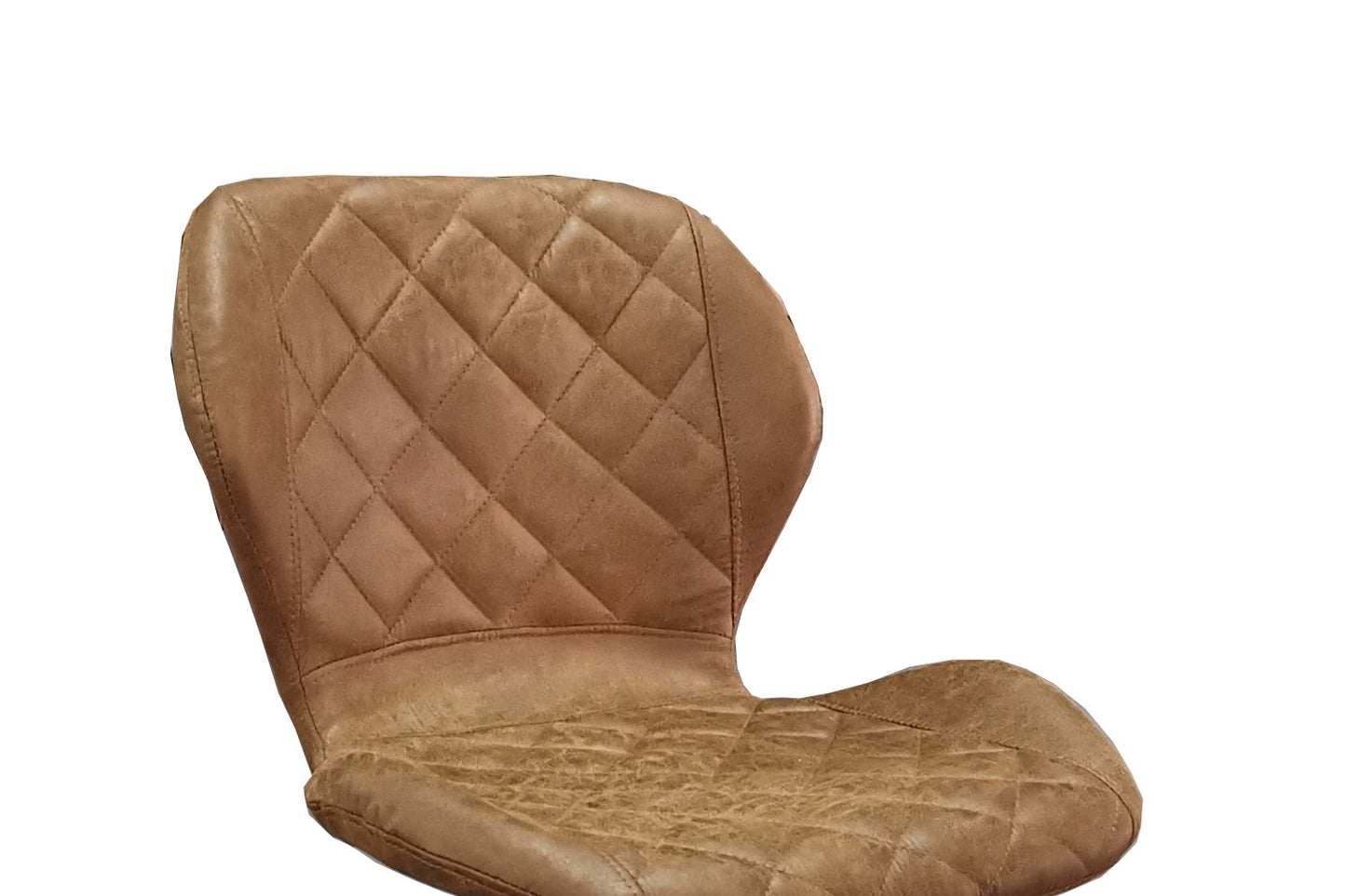 Barstoel devites PU Ote Topper 02 Cognac