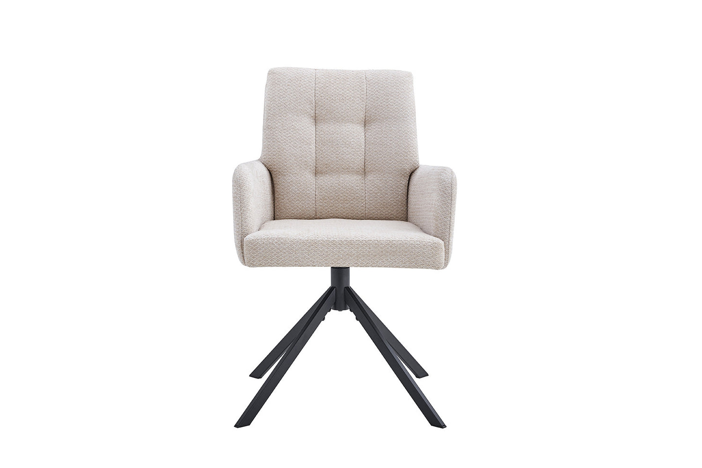 Stoel mirello Draaibaar tot 0 Stof Davis Bliss 75-03 Beige