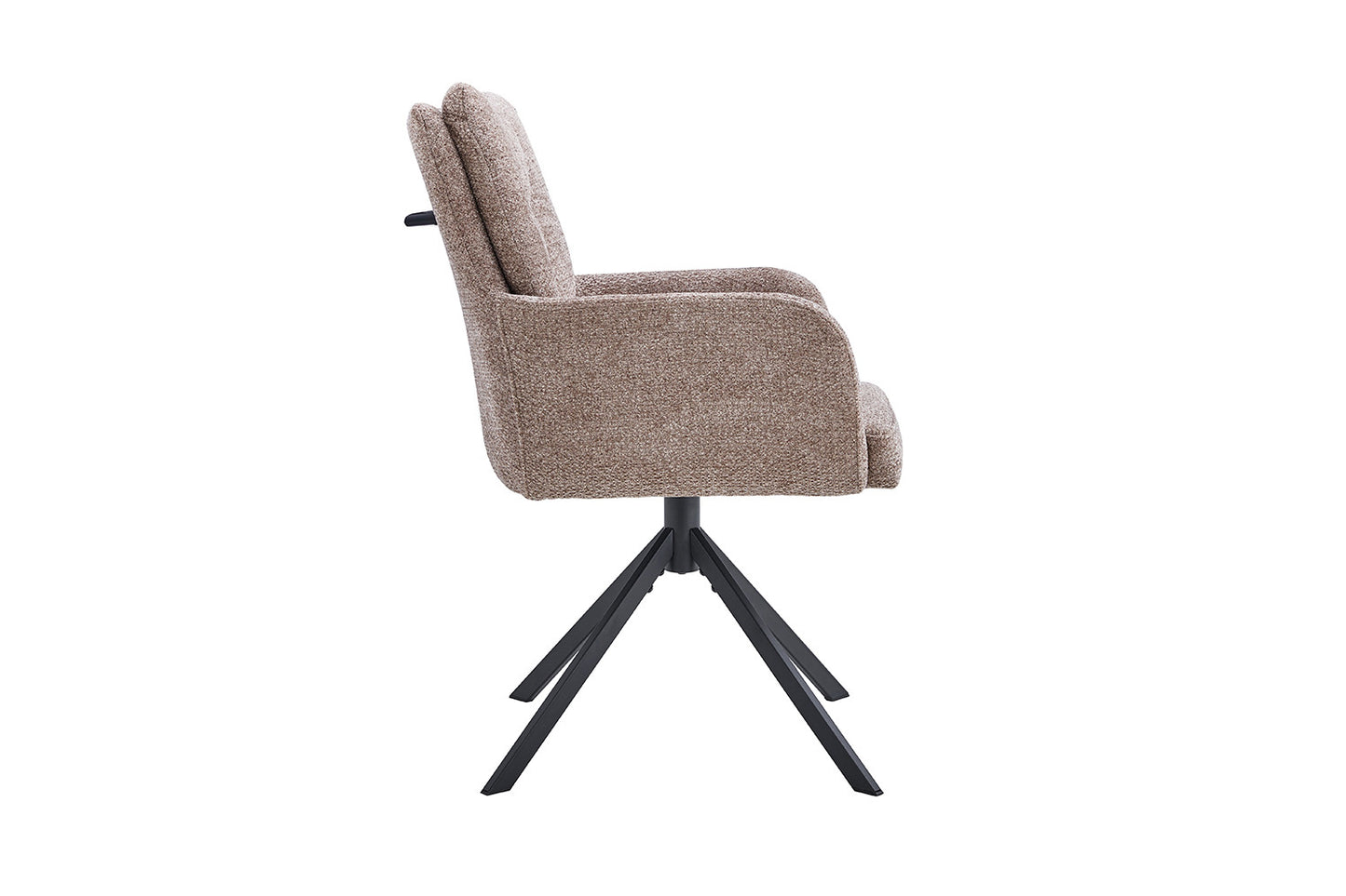Stoel mirello Draaibaar tot 0 Stof Davis Bliss 75-18 Zand