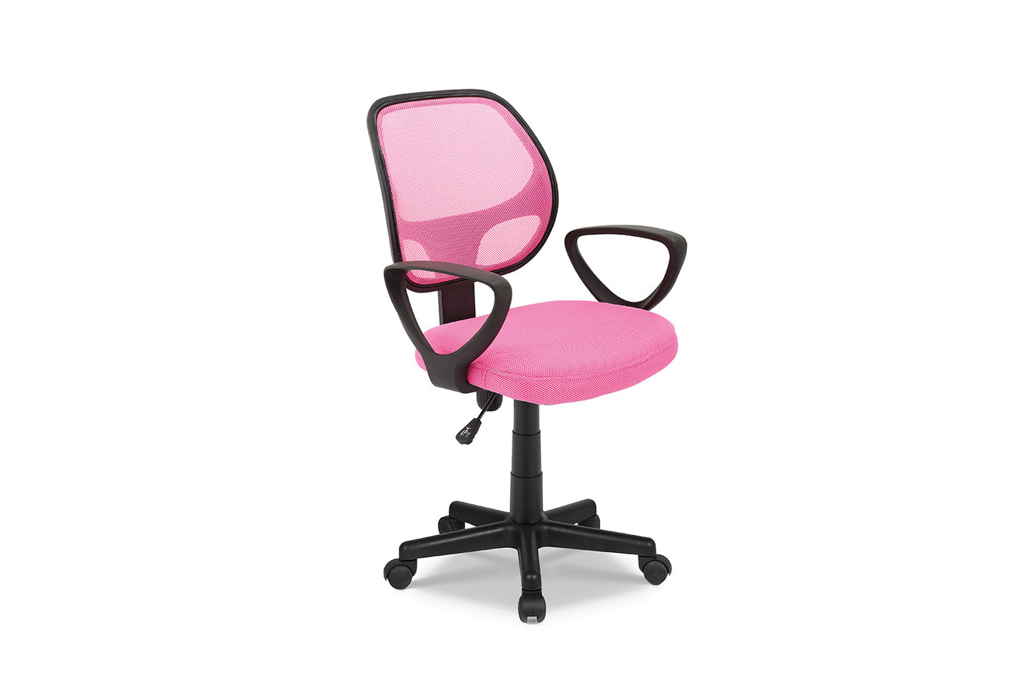 Bureaustoel Hans Mesh Roze