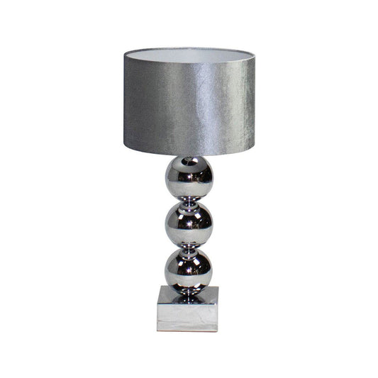 Tafellamp  3 orbs  Astra Zilver