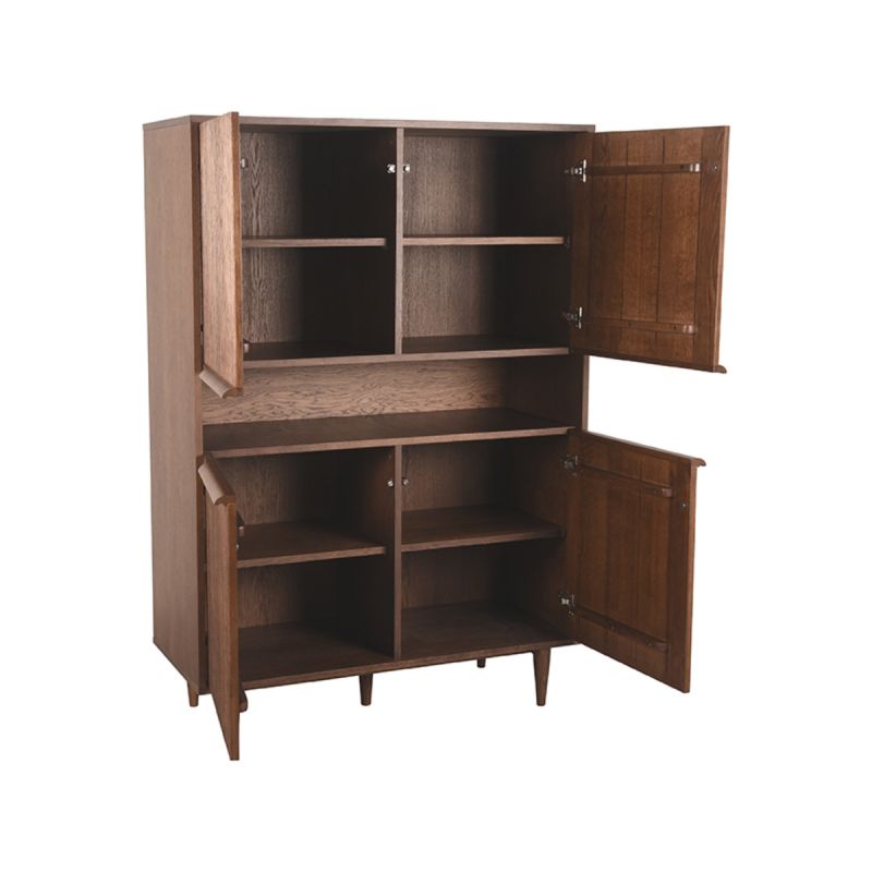 Hoge Kast Jule 110x49x158 cm Walnoot Eiken