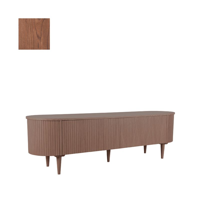 Tv-Meubel Oliva 180x47x55 cm Walnoot Eiken