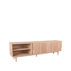 Tv-Meubel Jule 200x40x60 cm Naturel Eiken