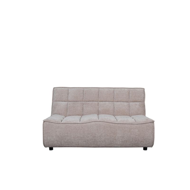 Bank Albero 2-Zits 140x92x81 cm - Clay Elite | Zwart Hout