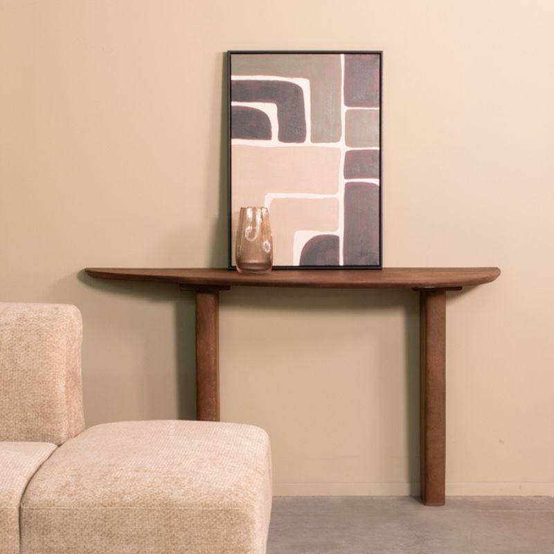 Sidetable Wow 135x40x75 cm Nature Smooth Mangohout
