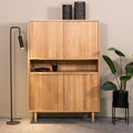 Hoge Kast Jule 110x49x158 cm Naturel Eiken