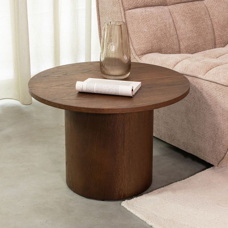 Salontafel Oliva 60x60x40 cm Walnoot Eiken