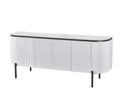 QUA BF WHITE/BLACK 190X50X80 WHITE CERAMIC
