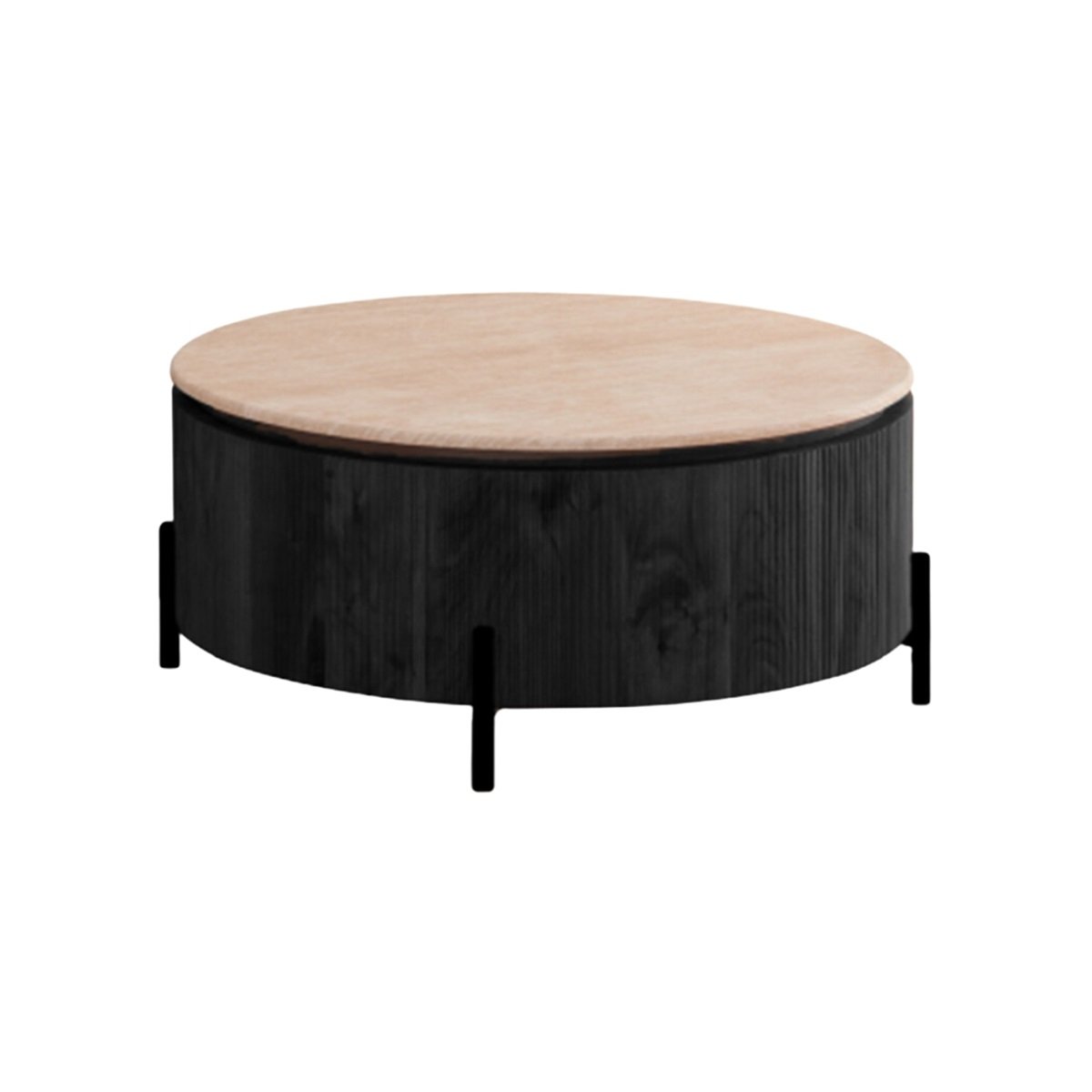 FOSTER BLACK CT 100 Ø FLINTSTONE FAUX MIRABLE TOP