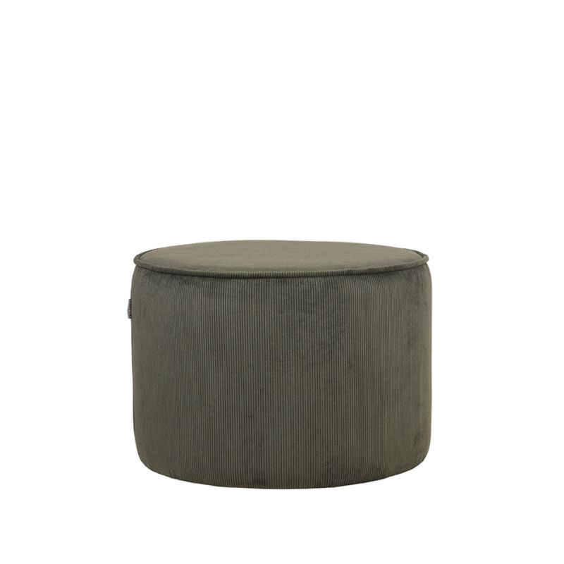Poef Tibo 55x55x40 cm Army Ribcord
