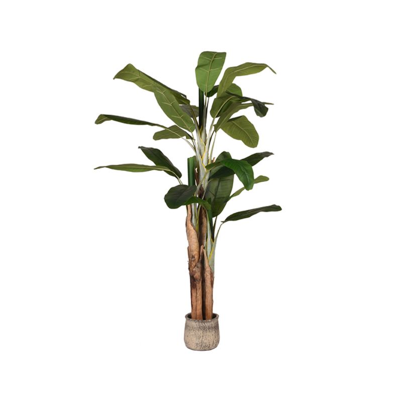 Kunstplant Musa 110x110x180 cm Groen Kunststof