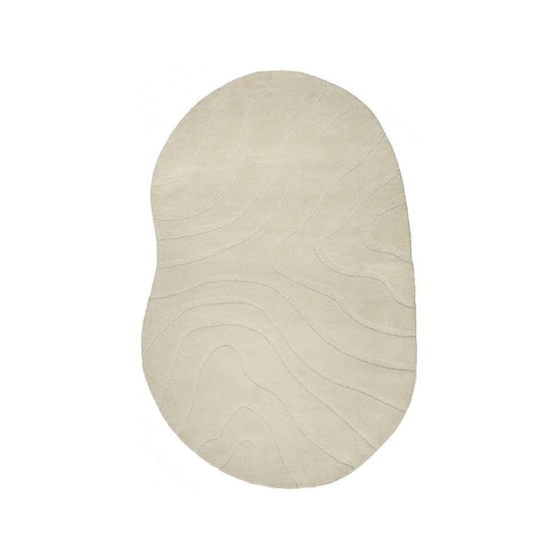 Vloerkleed Goa 160x230 cm Zand Polyester