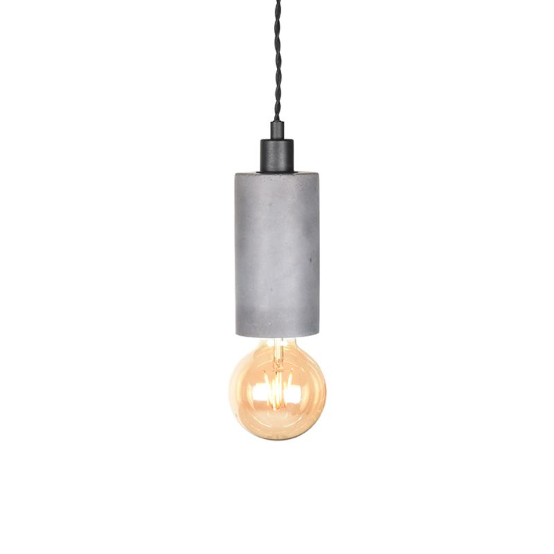 Hanglamp Fresco 1-Lichts 8x8x120 cm Beton