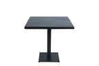 Palermo horeca serie – Tafel vierkant zwart