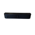 WALL CABINET CUVER BLACK VENEER PLAIN 120X24X20