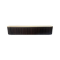 WALL CABINET CUVER CNC BROWN VENEER PLAIN 200X40X43