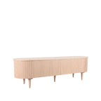 Tv-Meubel Oliva 180x47x55 cm Naturel Eiken