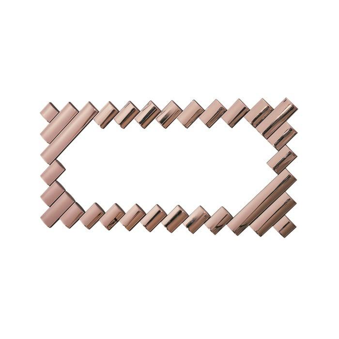 Spiegel oxford goud 160x80