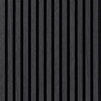 Silentlines lattenwand zwart eiken