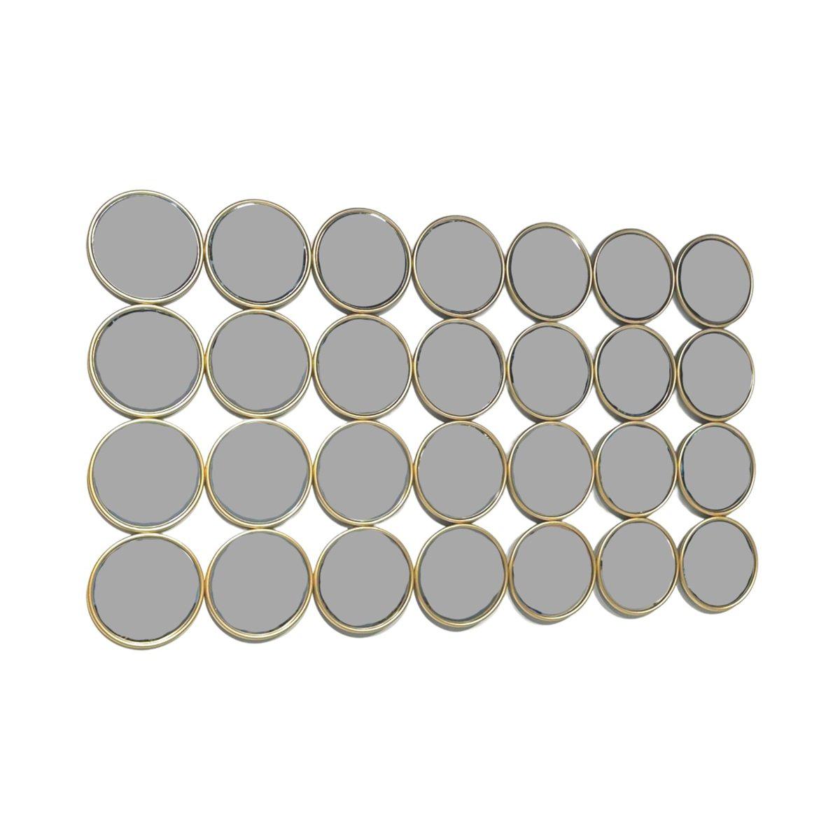 Spiegel rosa goud 157 5x90x2