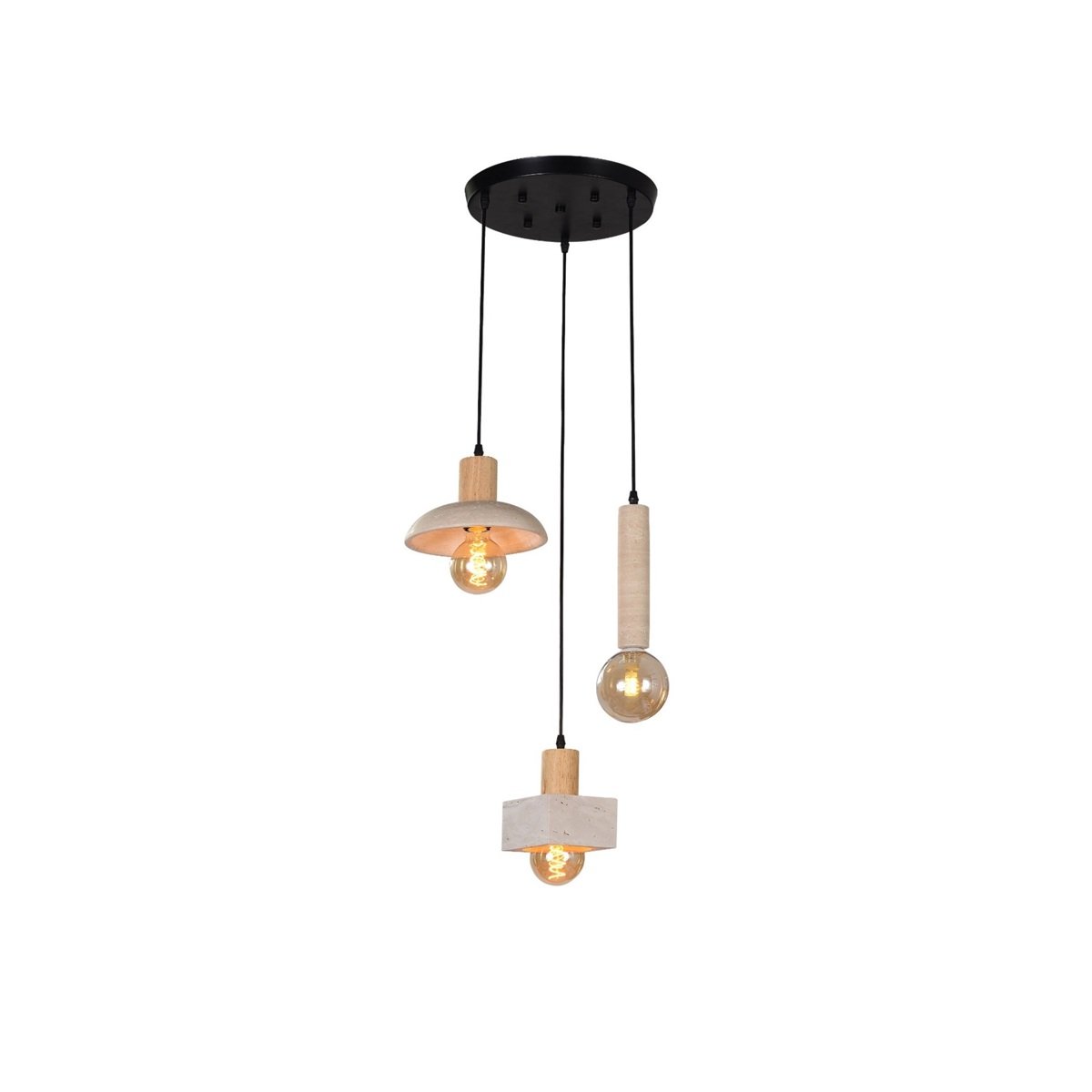 CEILING LAMP NOVA GH1017-3R 30Ø