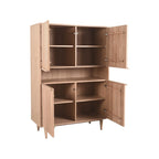 Hoge Kast Jule 110x49x158 cm Naturel Eiken