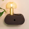 Wandconsole Rise 45x30x20 cm Espresso Mangohout