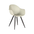 Eetkamerstoel Luca 58x54x85 cm Breeze PP | Zwart Metaal