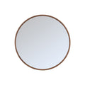 Spiegel Oliva 90x90 cm Walnoot Eiken