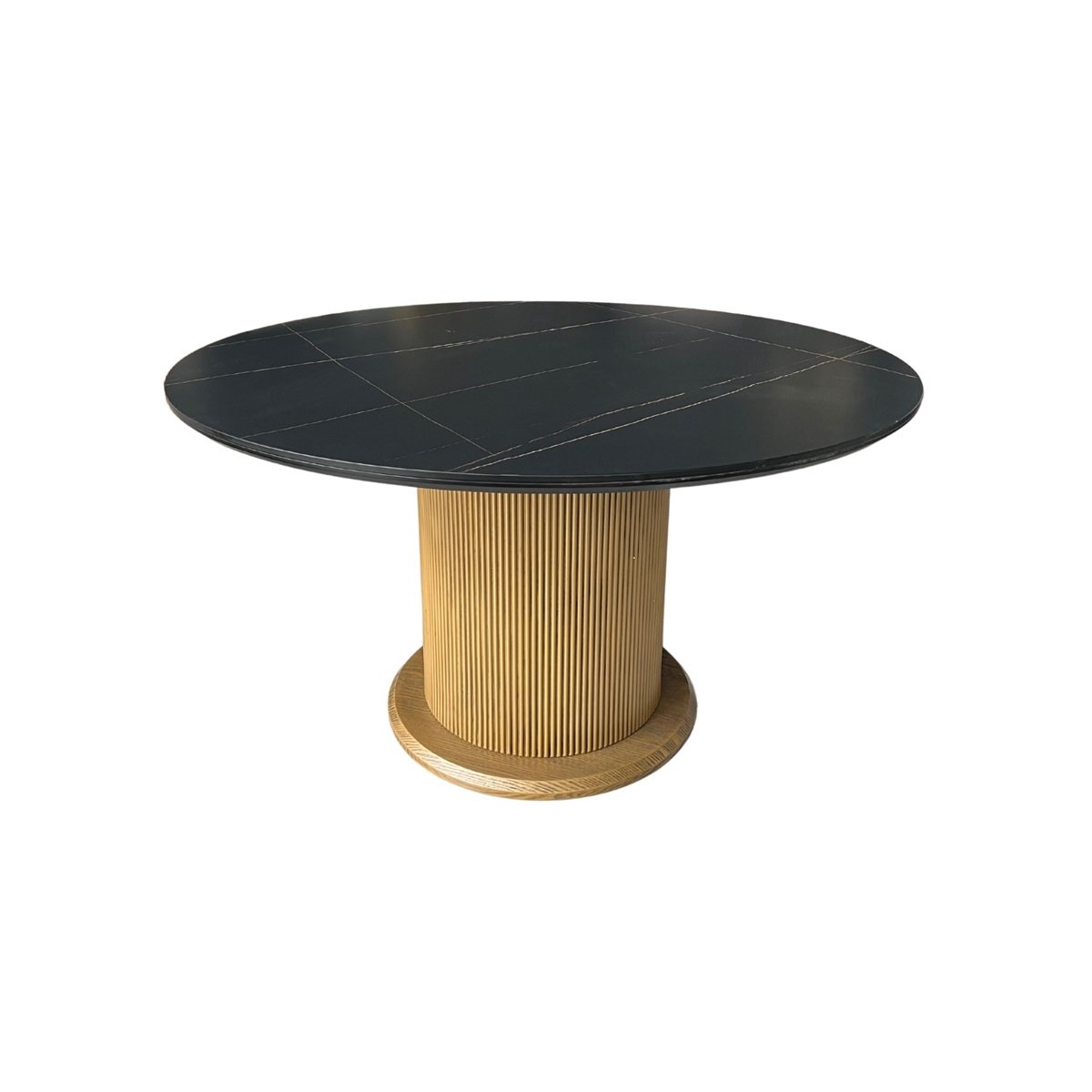 LORA DT 130 Ø BLACK/GOLD CERAMIC TOP