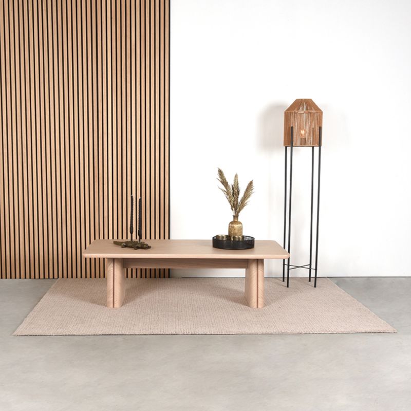 Salontafel Jule 140x70x40 cm Naturel Eiken