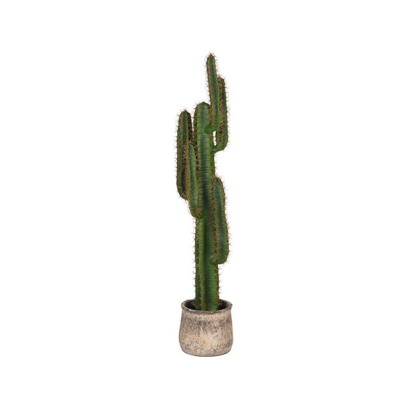 Kunstplant Cactus 30x25x130 cm Groen Kunststof