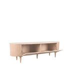 Tv-Meubel Oliva 180x47x55 cm Naturel Eiken