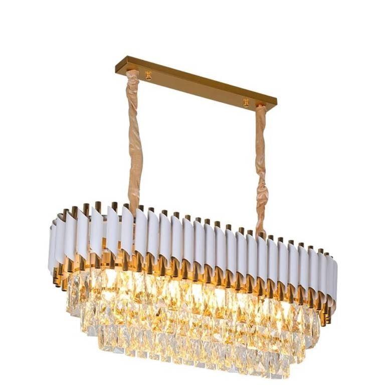 Plafondlamp wit-goud Luxora